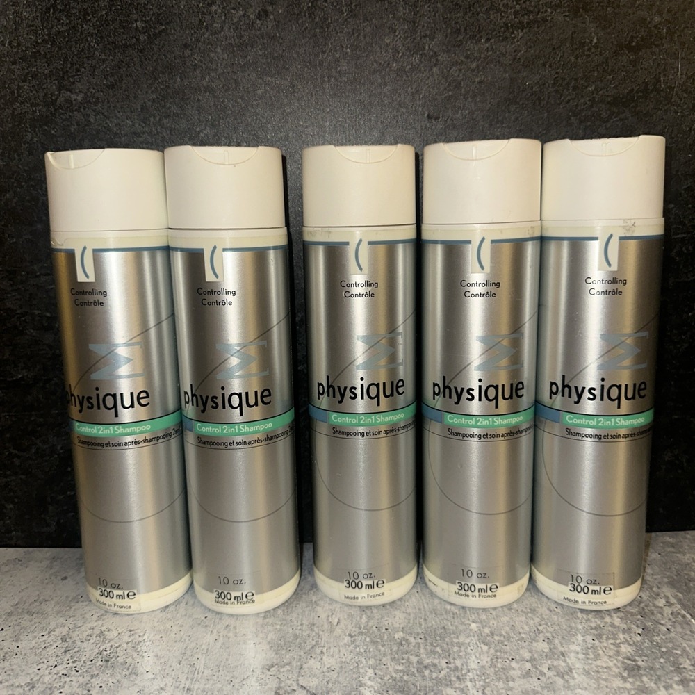 5 Pack PHYSIQUE  Control 2 in 1 Shampoo